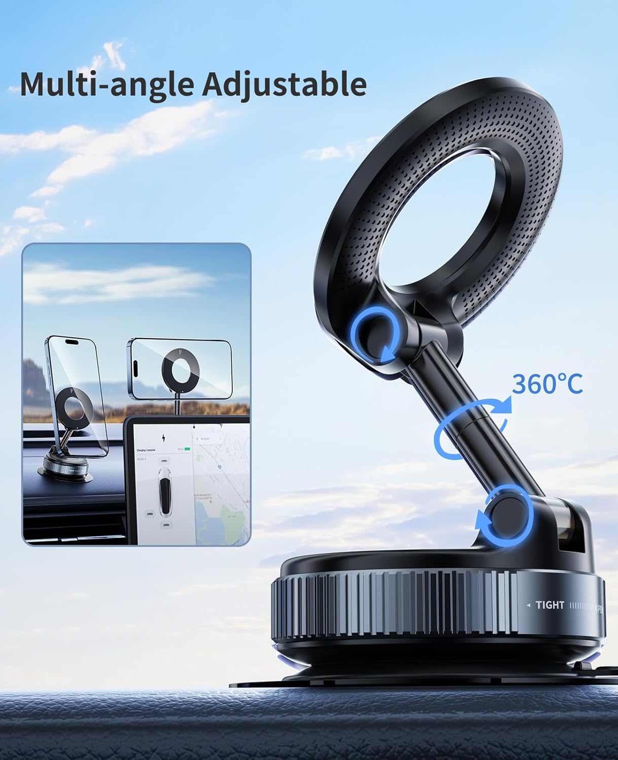 MagnaGrip™ 360° Magnetic Phone Holder