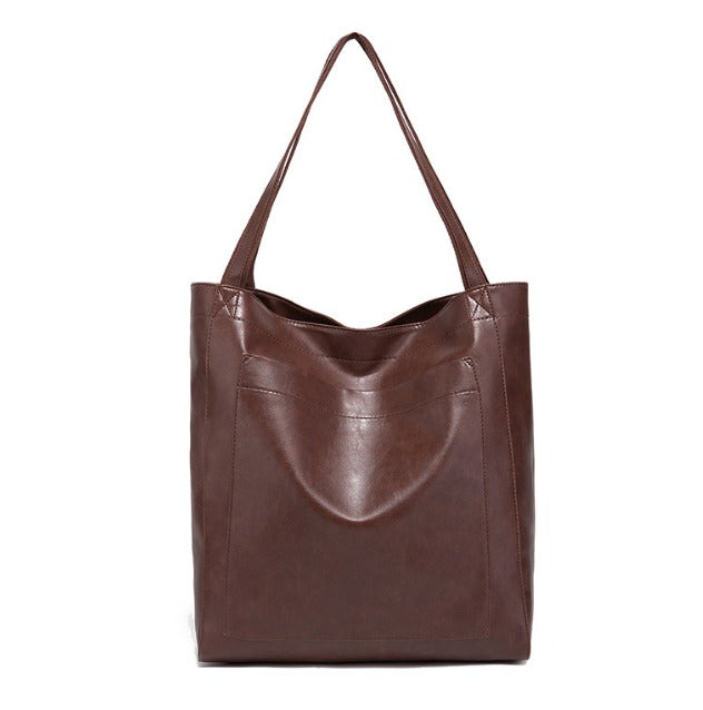 Clara | Faux Leather Tote