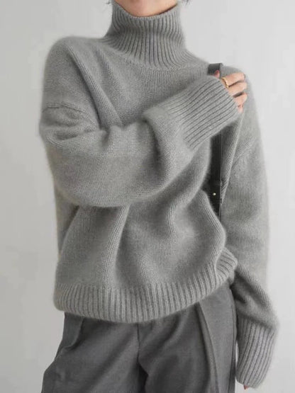 Ivy™ | Comfortable, Soft Knitted Turtleneck Jumper