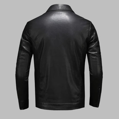 Victor™ | Classic Faux Leather Jacket