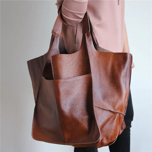 Hazel | Vintage Faux Leather Bag