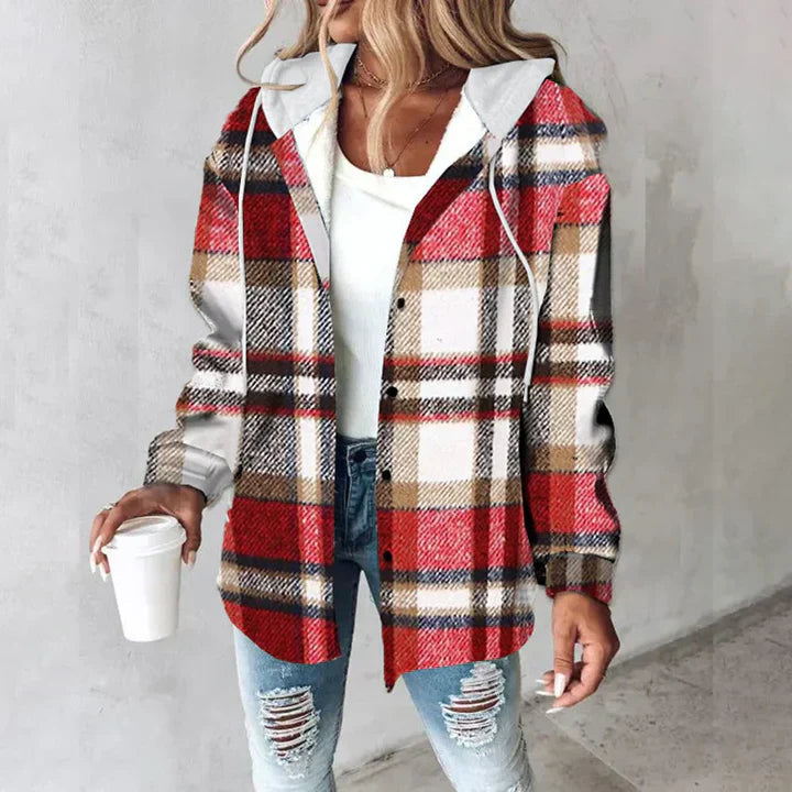 Rose™ | Stylish Hooded Flannel