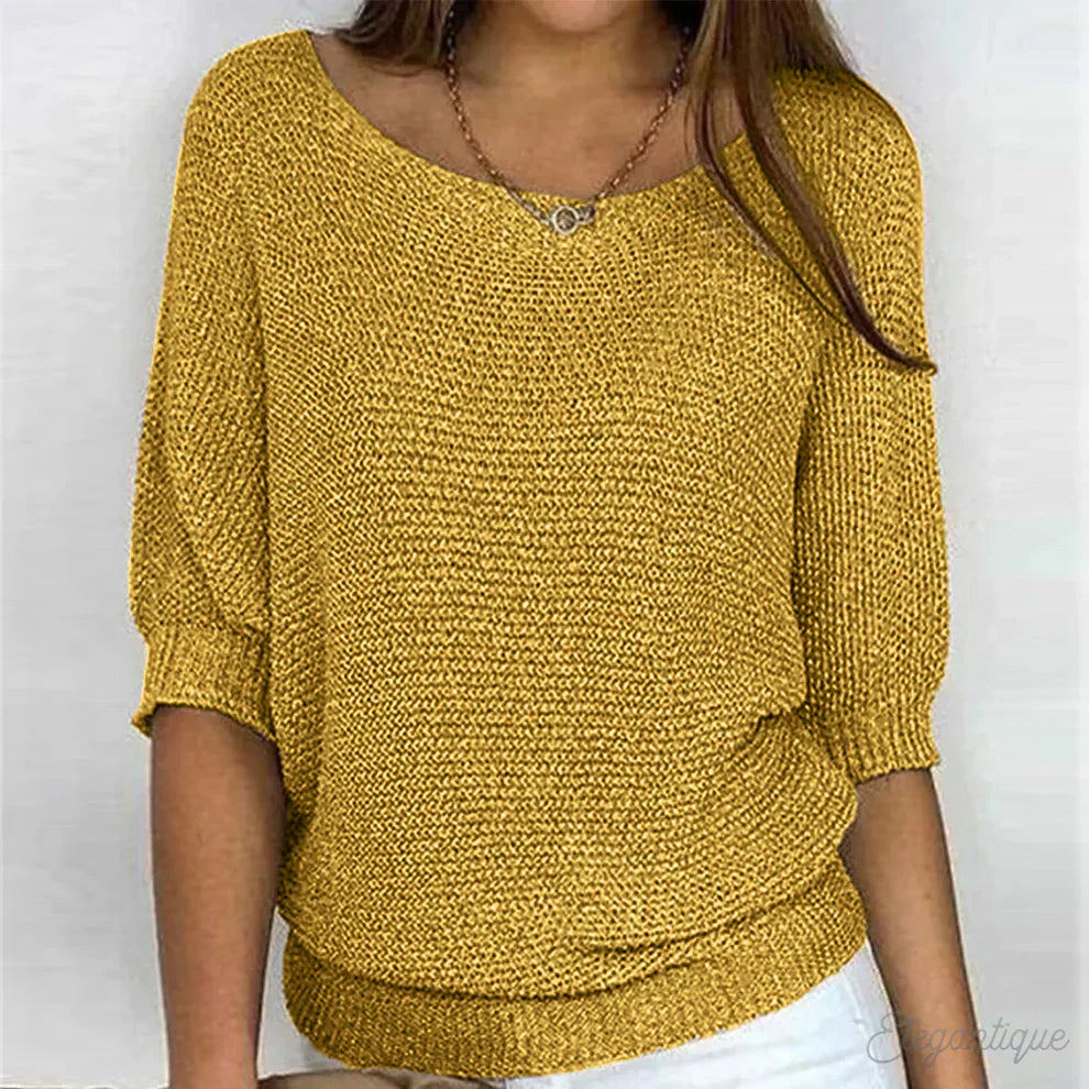 Fiona™ | Elegant Knitted Sweater